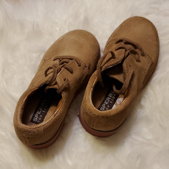 Sperry Top Sider Tevin Toddler Bucks - Size 8W - Picture 3 of 7